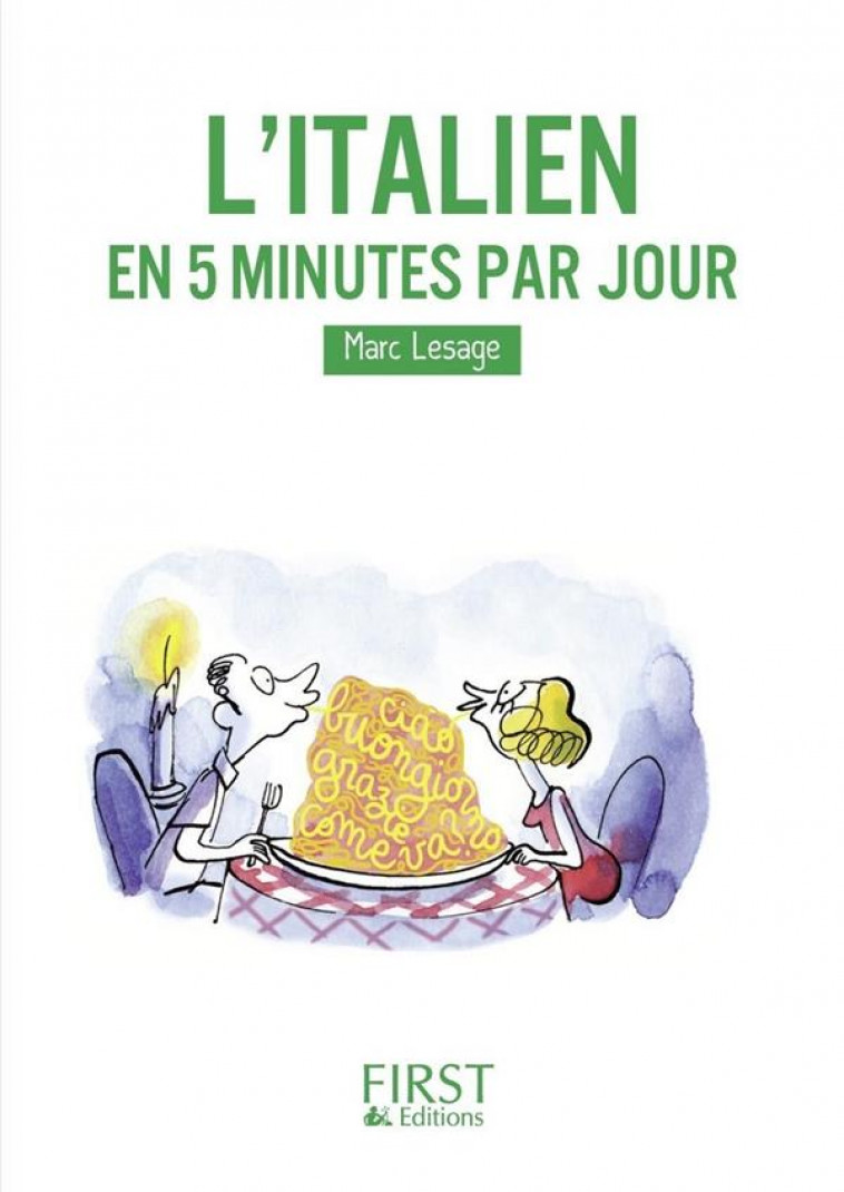 PETIT LIVRE DE - ITALIEN EN 5 MINUTES PAR JOUR - LESAGE MARC - First Editions