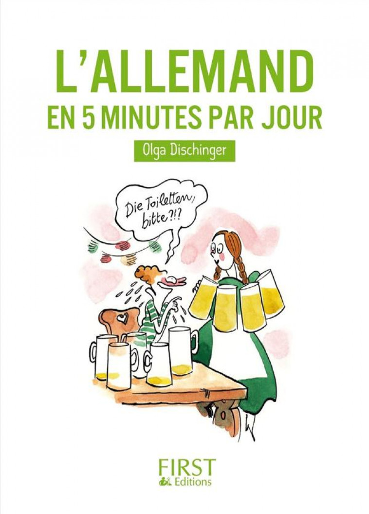 LE PETIT LIVRE DE - L-ALLEMAND EN 5 MINUTES PAR JOUR - DISCHINGER OLGA - First Editions