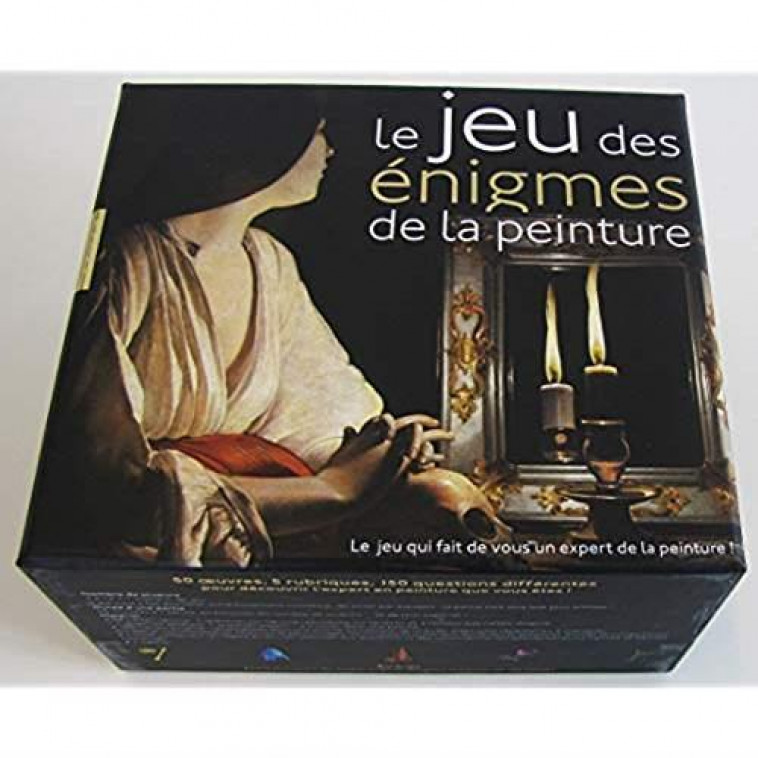 JEU DES 100 ENIGMES DE LA PEINTURE NOUVELLE EDITION - COLLECTIF D-AUTEURS - HAZAN