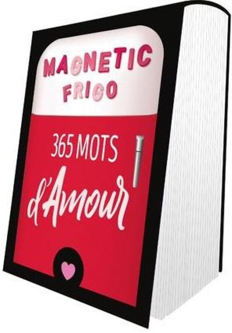 MAGNETIC FRIGO 365 MOTS D-AMOUR 2020 - COLLECTIF - HUGO JEUNESSE