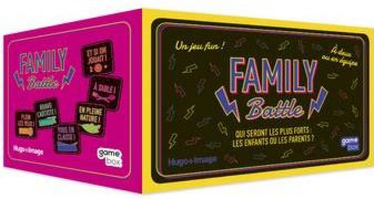 GAME BOX FAMILY BATTLE - COLLECTIF - HUGO JEUNESSE