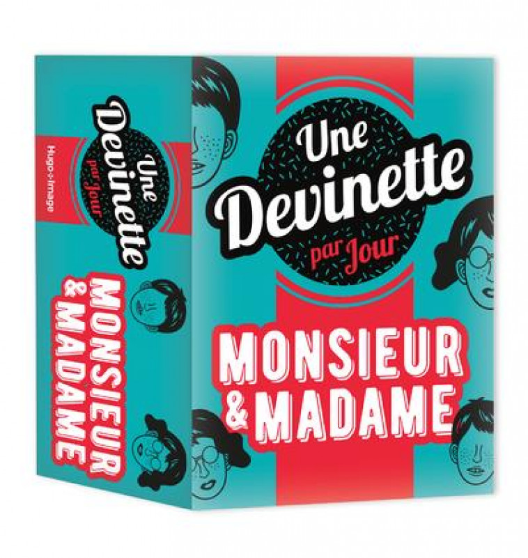 UNE DEVINETTE PAR JOUR 2021 - MONSIEUR ET MADAME - COLLECTIF - HUGO JEUNESSE