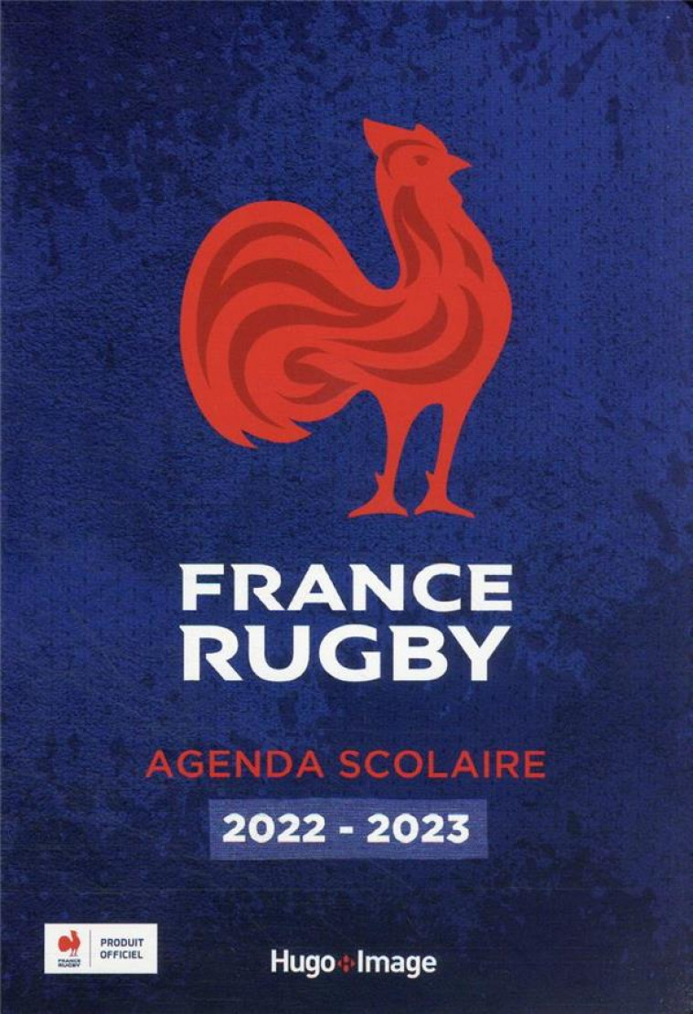 AGENDA SCOLAIRE OFFICIEL DU XV DE FRANCE 2022 - 2023 - FFR - NC