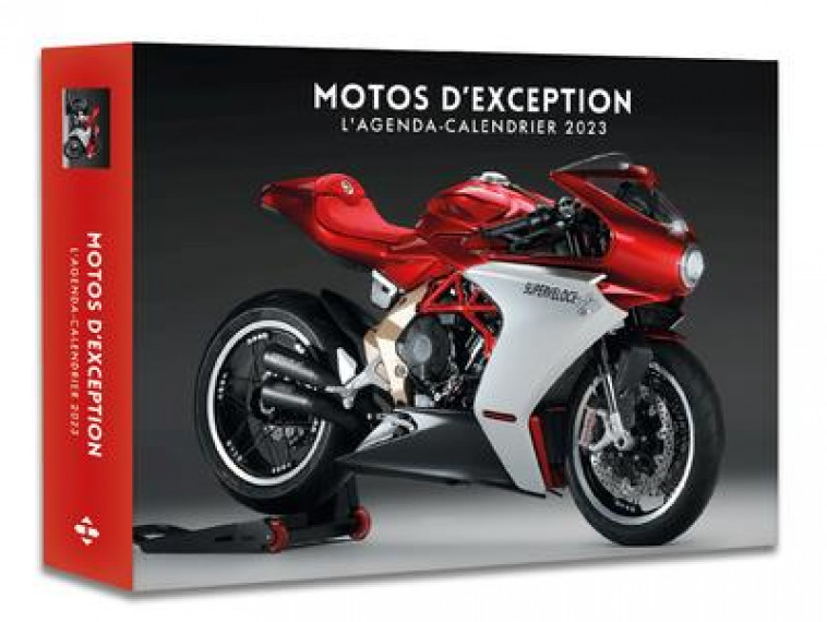 AGENDA - CALENDRIER MOTOS D-EXCEPTION 2023 - COLLECTIF - HUGO JEUNESSE