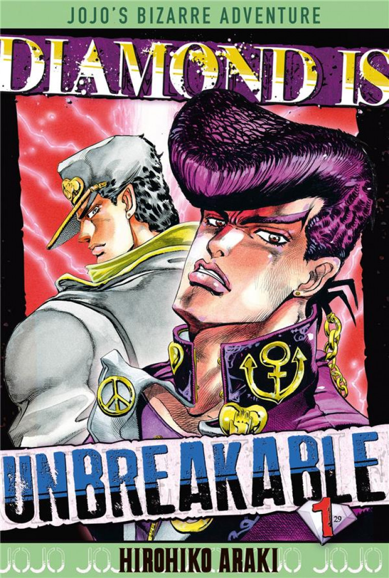 JOJO-S - DIAMOND IS UNBREAKABLE T01 - ARAKI HIROHIKO - Delcourt