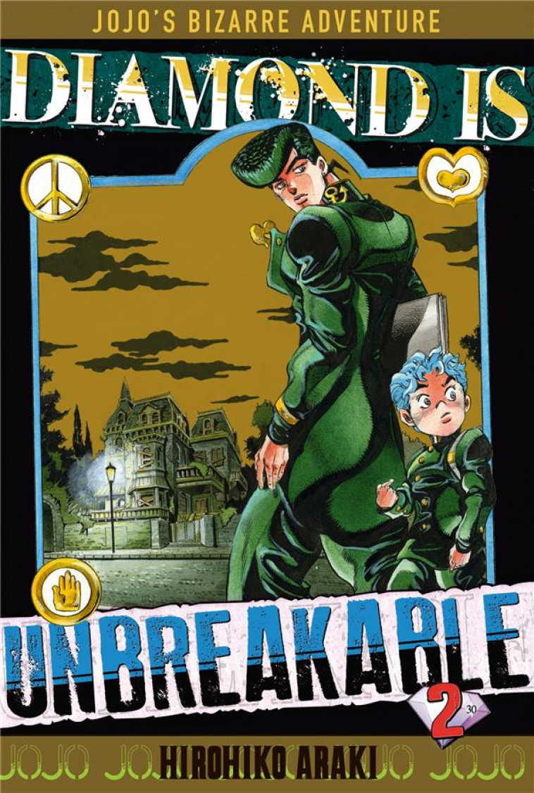 JOJO-S - DIAMOND IS UNBREAKABLE T02 - ARAKI HIROHIKO - Delcourt