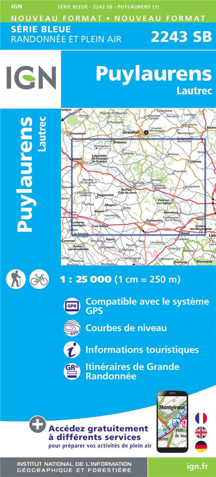 2243SB PUYLAURENS/LAUTREC - XXX - MICHELIN