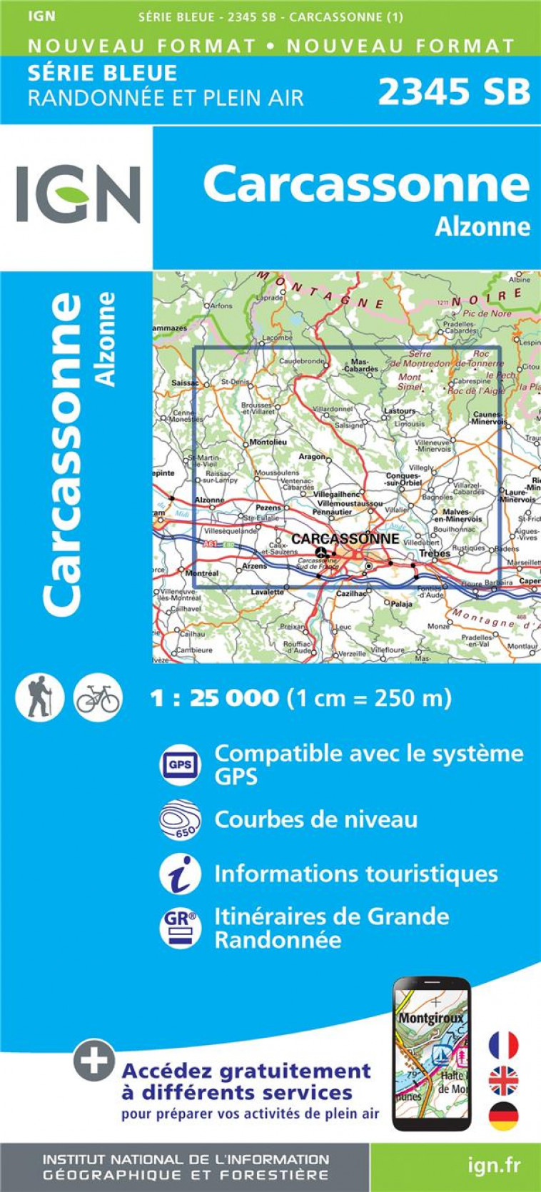 2345SB CARCASSONNE/ALZONNE - XXX - MICHELIN