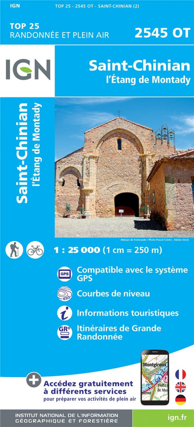 2545OT ST-CHINIAN-L-ETANG DE MONTADY - XXX - MICHELIN