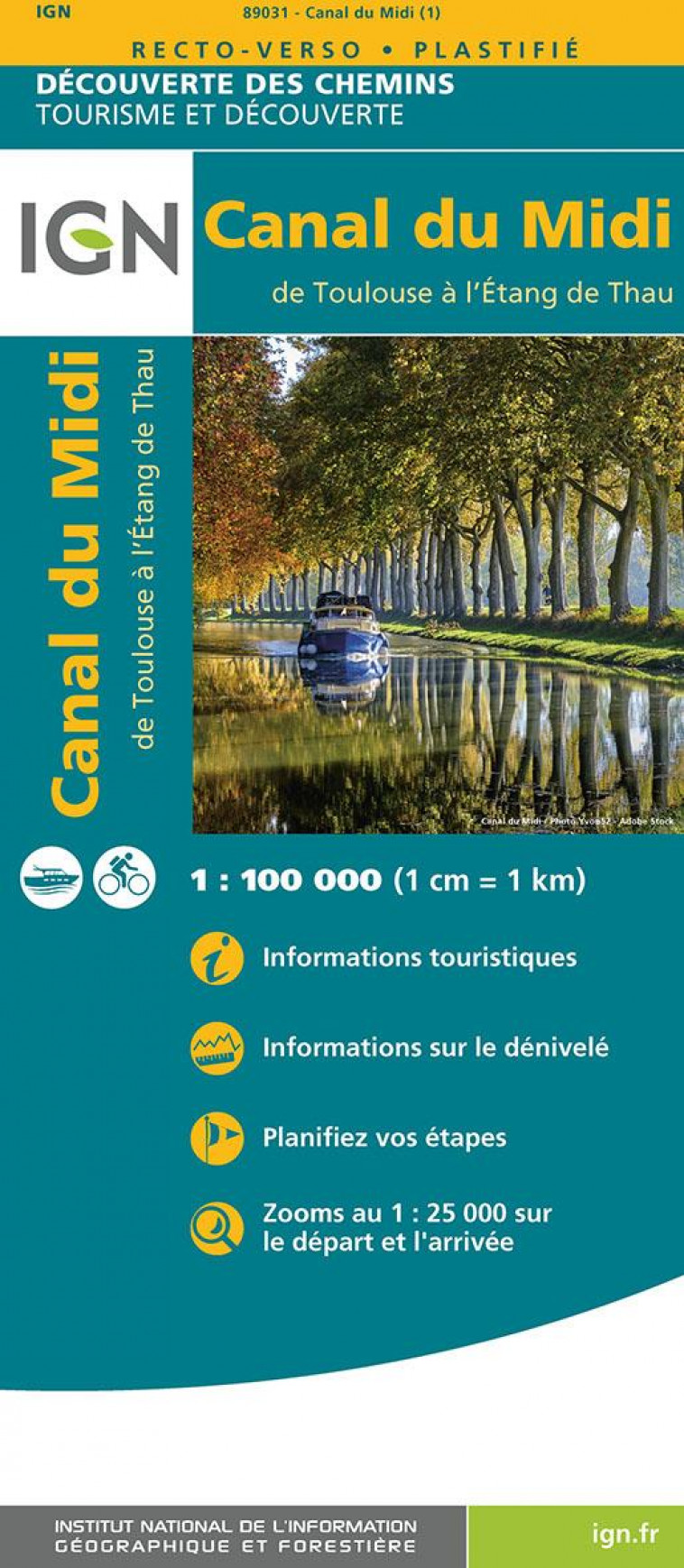 LE CANAL DU MIDI (89031) - XXX - MICHELIN