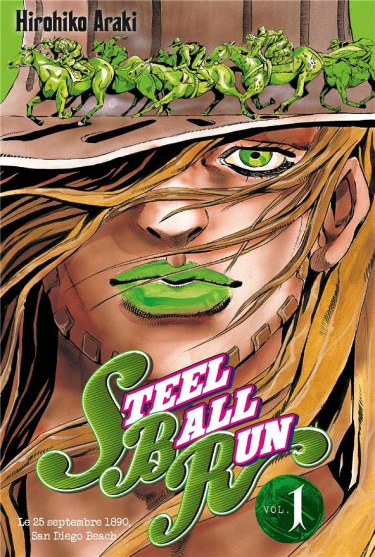 JOJO-S - STEEL BALL RUN T01 - ARAKI-H - Tonkam