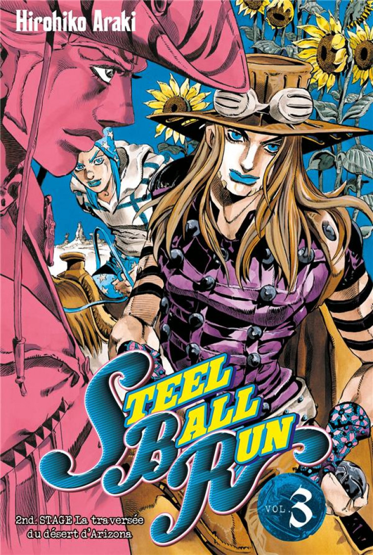 JOJO-S - STEEL BALL RUN T03 - ARAKI-H - Tonkam