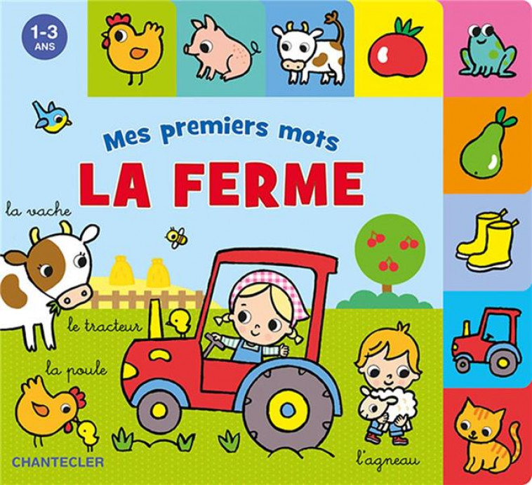 MES PREMIERS MOTS LA FERME - COLLECTIF - CHANTECLER