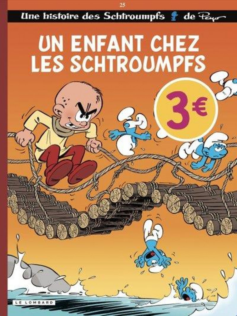 LES SCHTROUMPFS LOMBARD - TOME 25 - UN ENFANT CHEZ LES SCHTROUMPFS / EDITION SPECIALE (OP ETE 2022) - DIAZ VIZOSO MIGUEL - LOMBARD