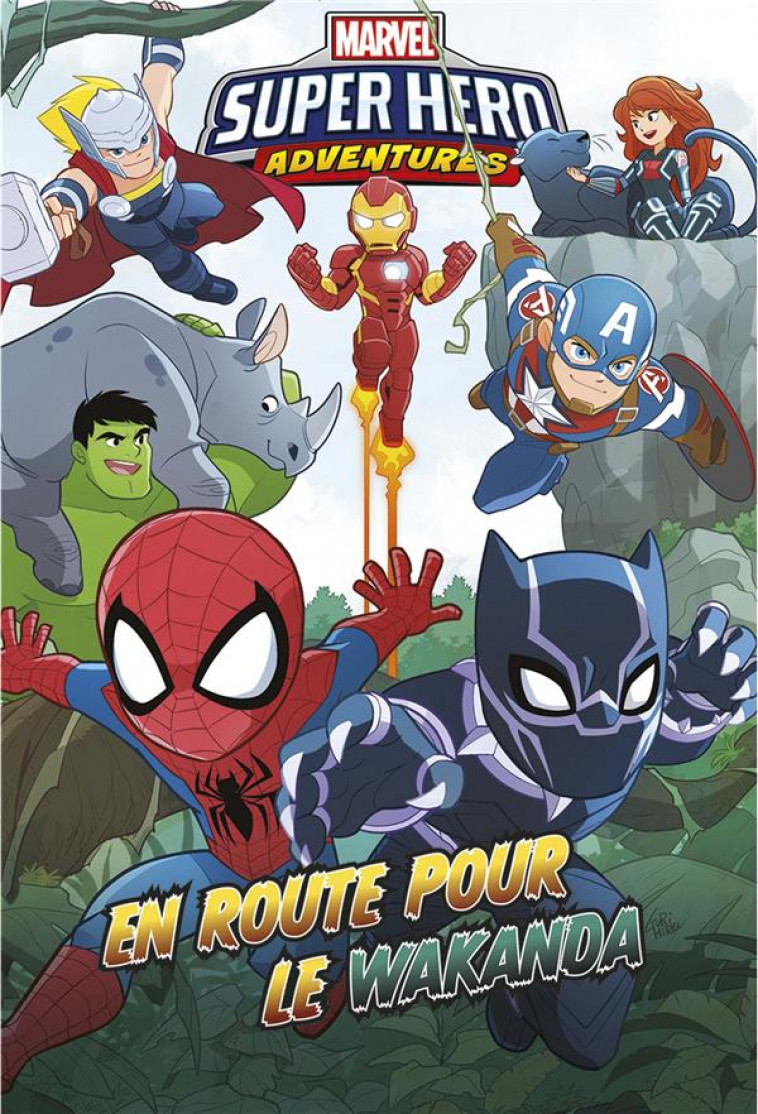 MARVEL SUPER HERO ADVENTURES : EN ROUTE POUR LE WAKANDA - MCCANN/BRIZUELA - PANINI COM MAG