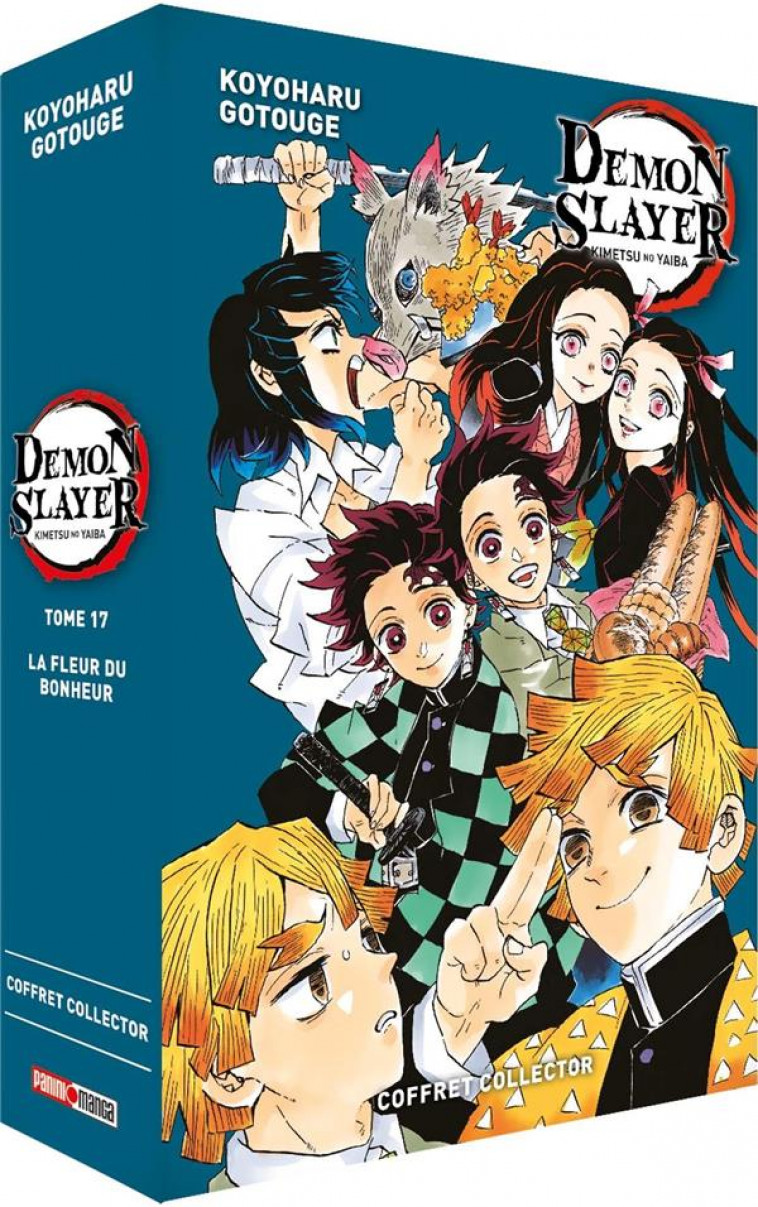 DEMON SLAYER - COFFRET (T17 + ROMAN N 01) - GOTOUGE/YAJIMA - PANINI COM MAG