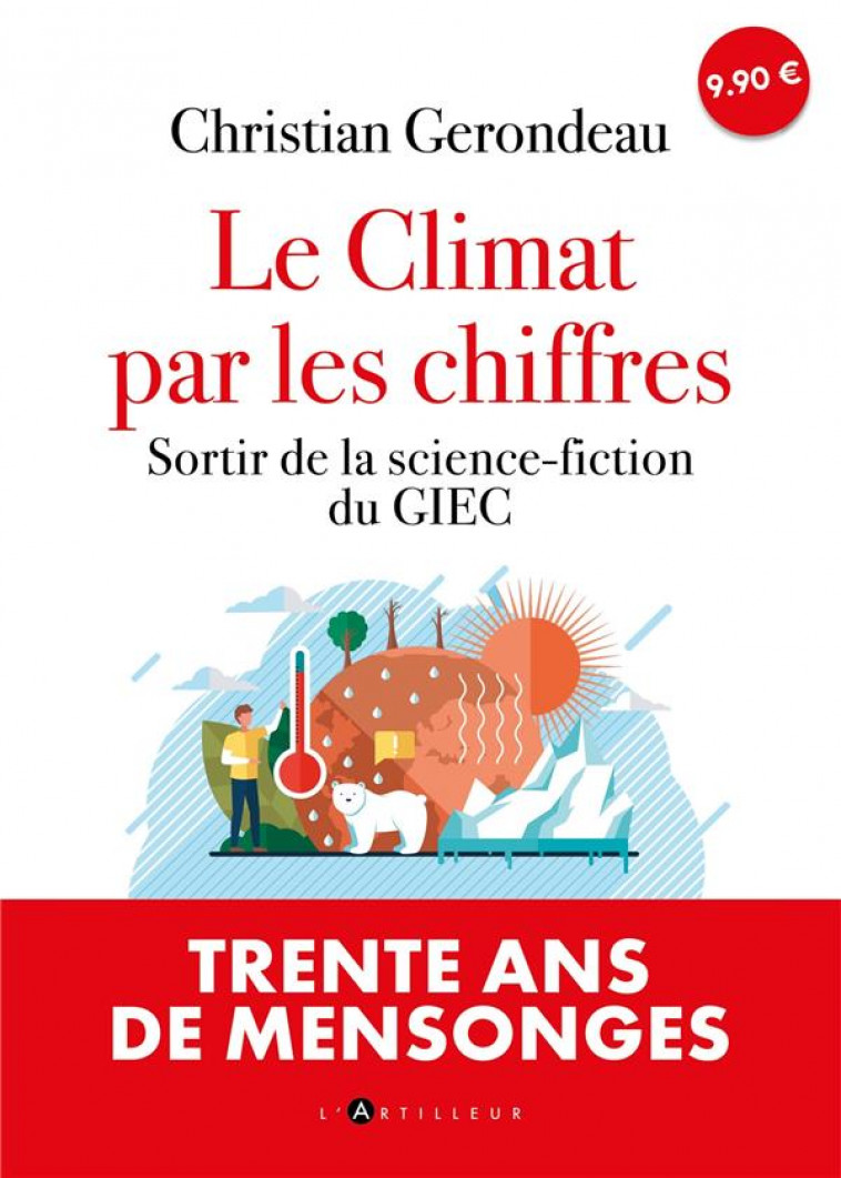 LE CLIMAT PAR LES CHIFFRES - GERONDEAU CHRISTIAN - EDITIONS DU TOUCAN