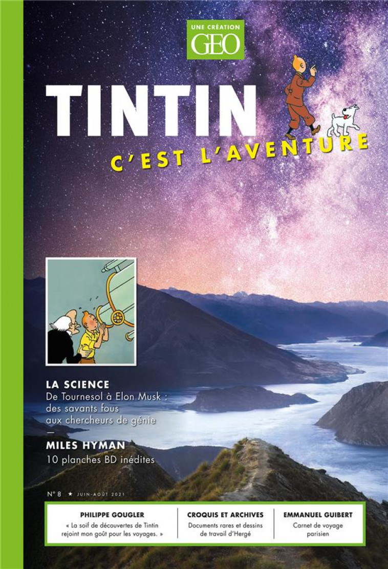 TINTIN - C-EST L-AVENTURE 8 - LA SCIENCE - COLLECTIF - FEMME ACTUELLE