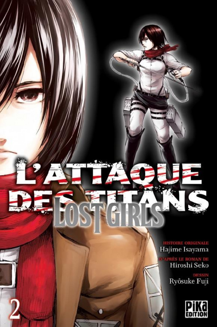 L-ATTAQUE DES TITANS - LOST GIRLS T02 - RYOSUKE/SEKO - Pika