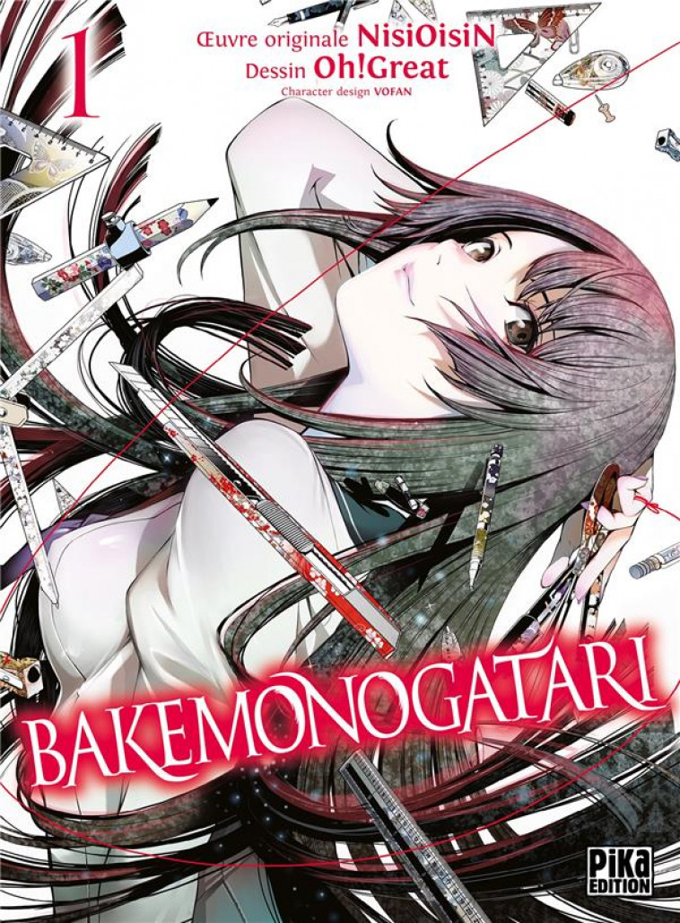 BAKEMONOGATARI T01 - OH! GREAT/NISIOISIN - PIKA