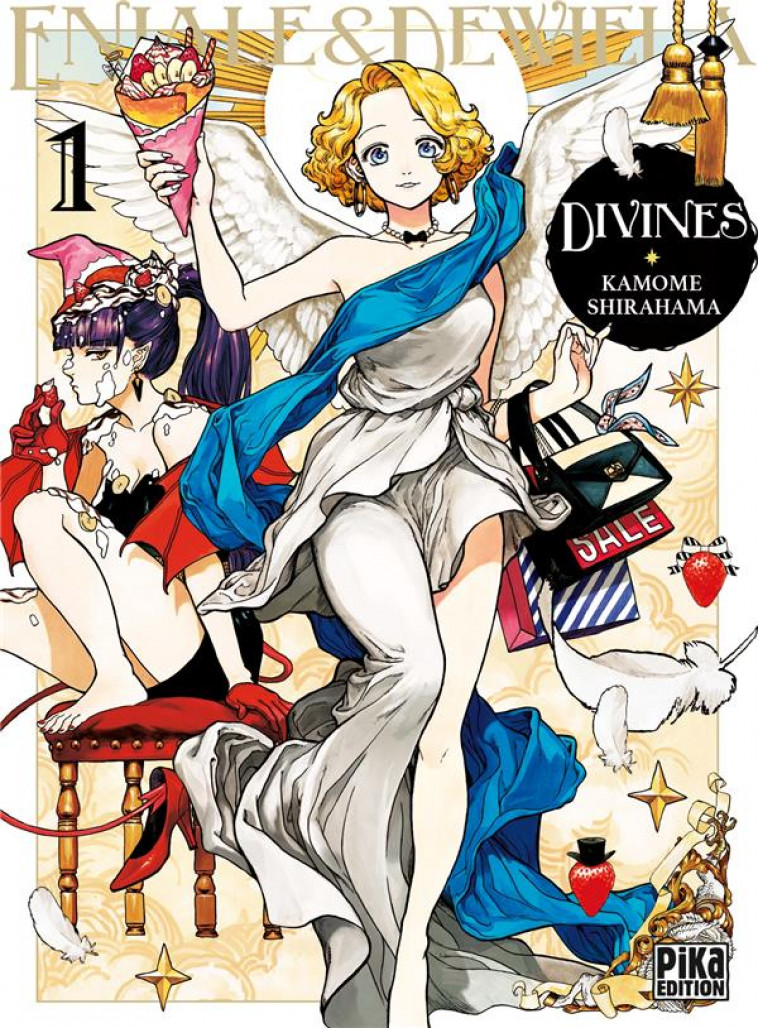 DIVINES T01 - ENIALE & DEWIELA - SHIRAHAMA KAMOME - PIKA