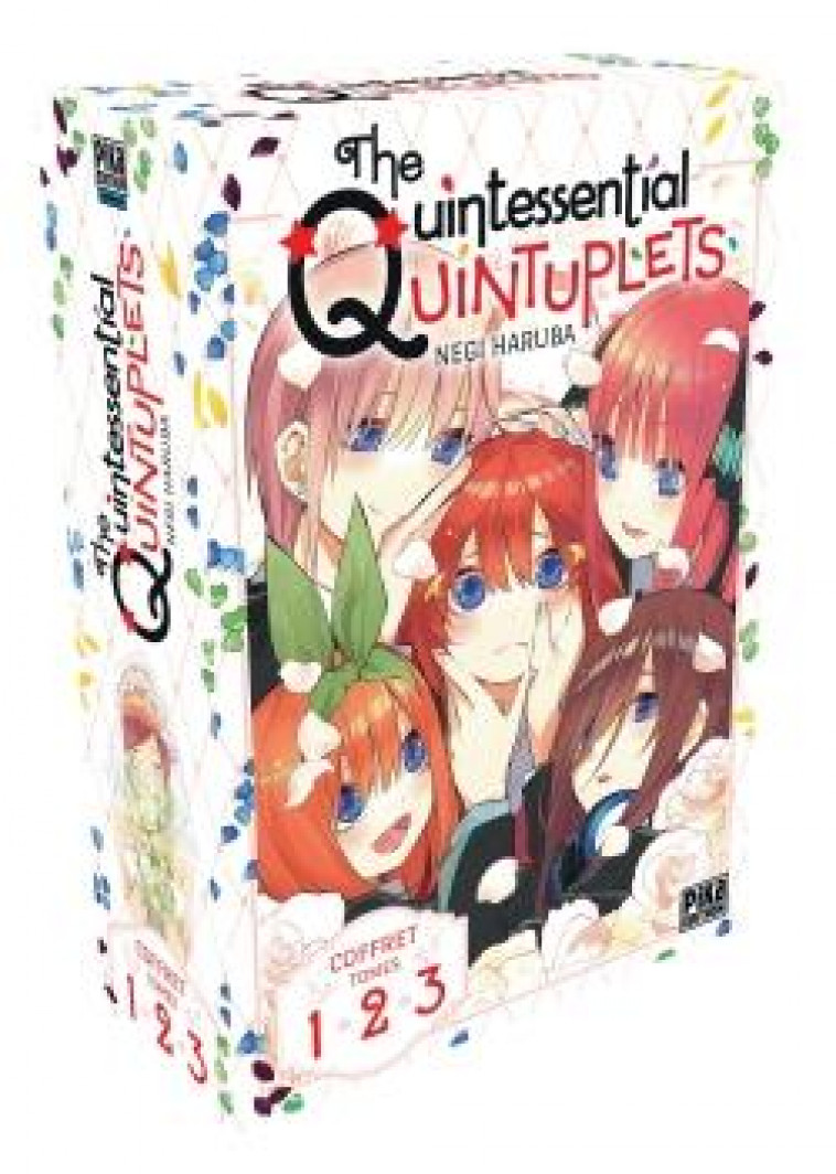 THE QUINTESSENTIAL QUINTUPLETS COFFRET T01 A T03 - COFFRET 3 TOMES - HARUBA NEGI - PIKA