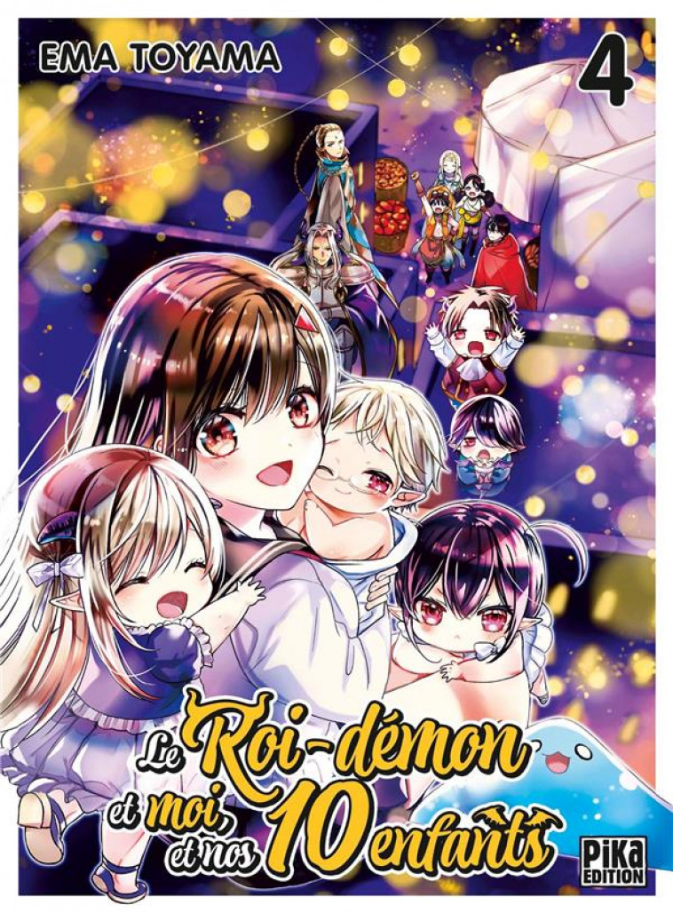 LE ROI-DEMON ET MOI, ET NOS 10 ENFANTS T04 - TOYAMA EMA - PIKA