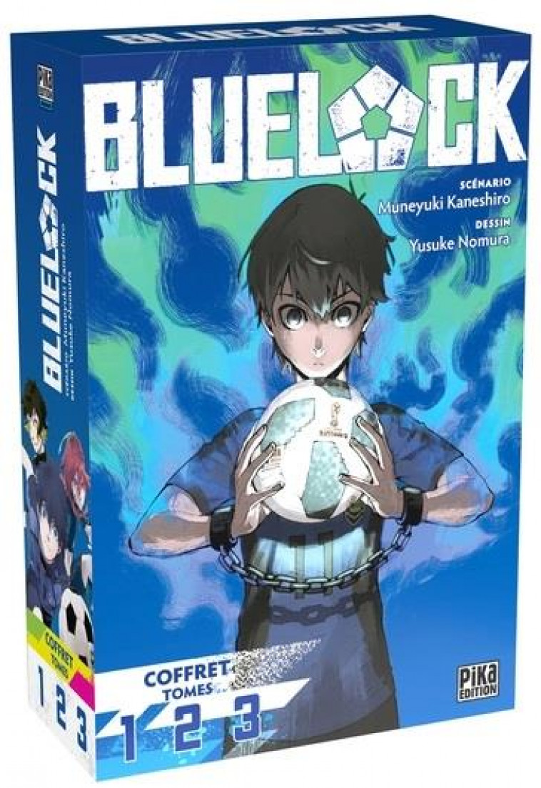 BLUE LOCK COFFRET T01 A T03 - NOMURA/KANESHIRO - PIKA