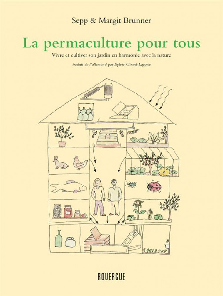 LA PERMACULTURE POUR TOUS - VIVRE ET CULTIVER SON JARDIN EN HARMONIE AVEC LA NATURE - BRUNNER S E M. - Rouergue