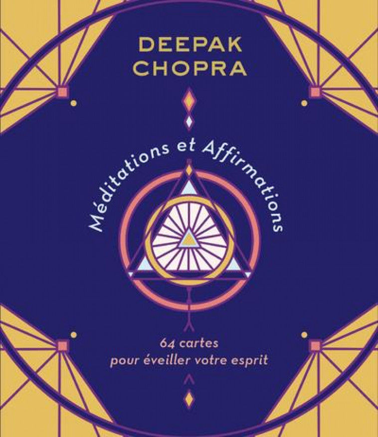 MEDITATIONS ET AFFIRMATIONS - 64 CARTES POUR EVEILLER VOTRE ESPRIT - CHOPRA DEEPAK - TREDANIEL