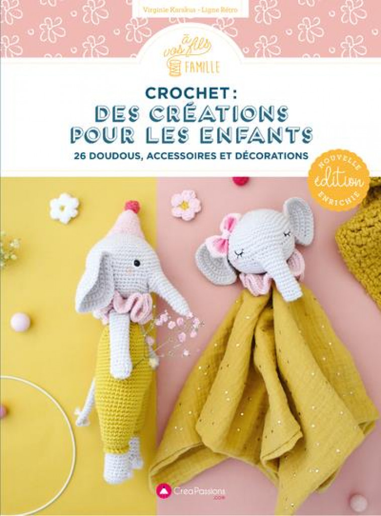 MES DOUDOUS EMOTIONS - 15 PELUCHES & JEUX D-EVEIL LUDIQUES ET SENSORIELS - CLAUZIER VALERIE - CREAPASSIONS