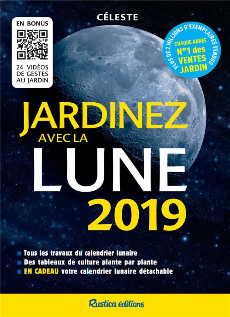 JARDINEZ AVEC LA LUNE 2019 - CELESTE - RUSTICA