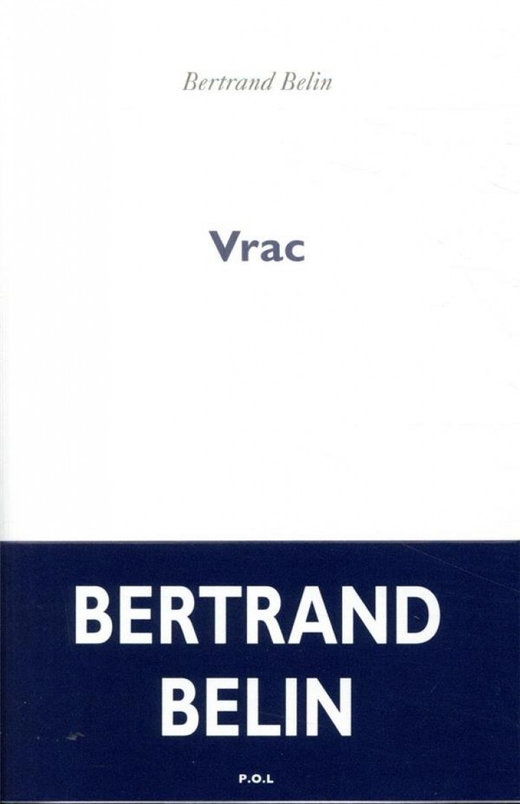 VRAC - BELIN BERTRAND - POL