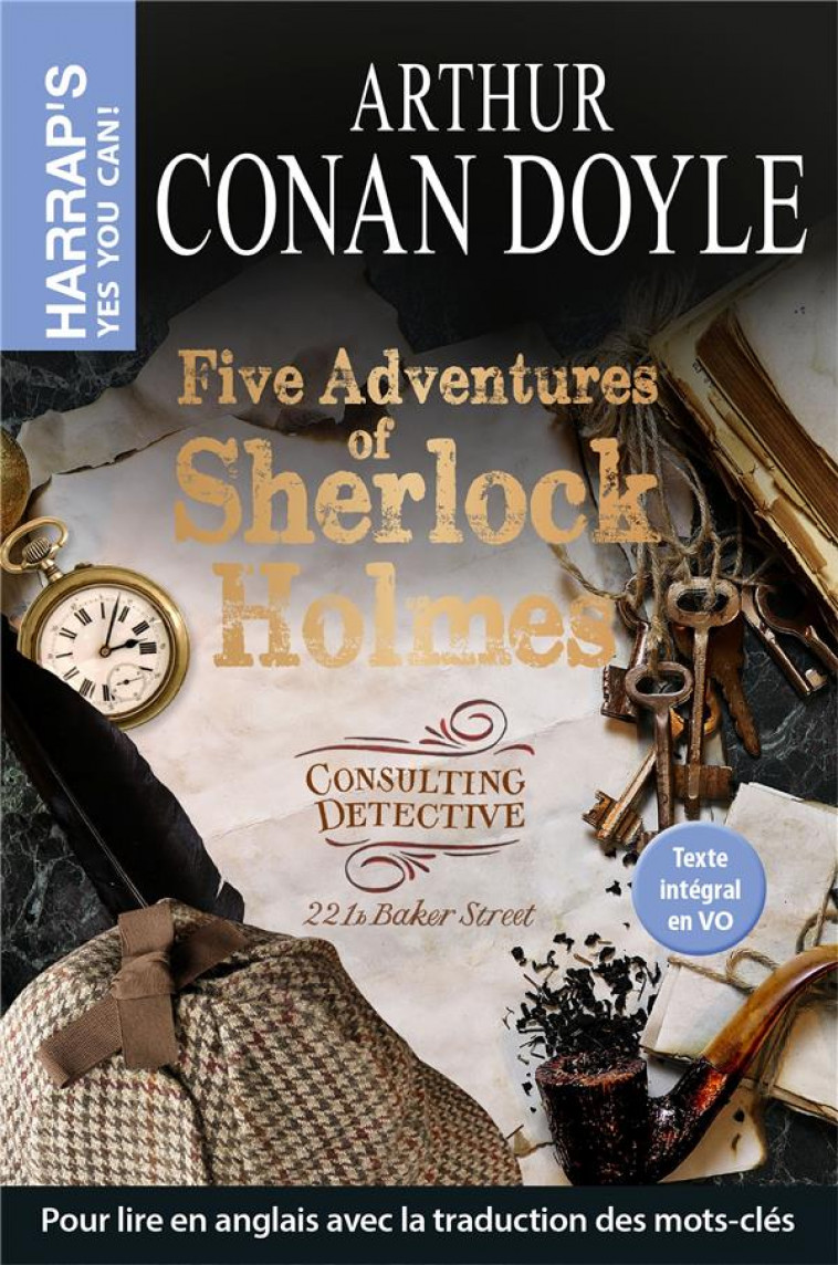 FIVE ADVENTURES OF SHERLOCK HOLMES - CONAN-DOYLE ARTHUR - LAROUSSE