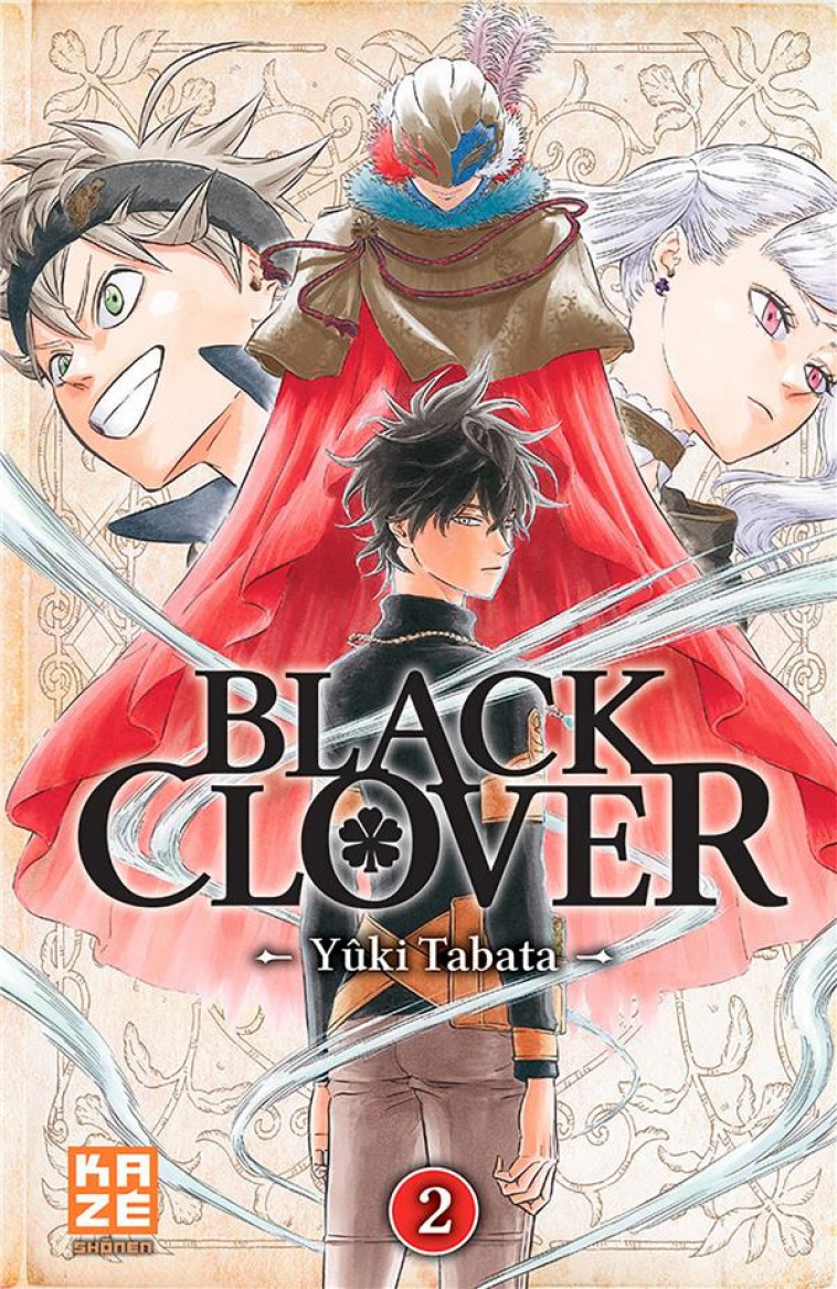 BLACK CLOVER T02 - TABATA YUKI - Kaze Manga