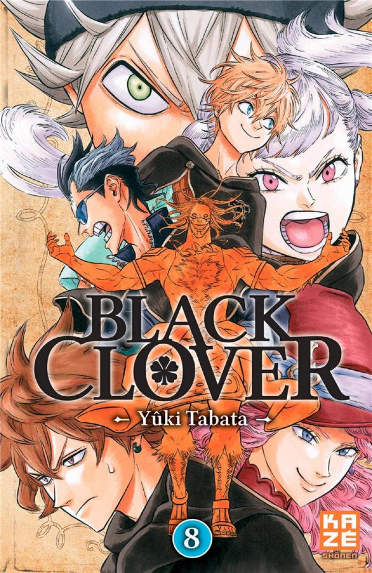 BLACK CLOVER T08 - TABATA YUKI - KAZE