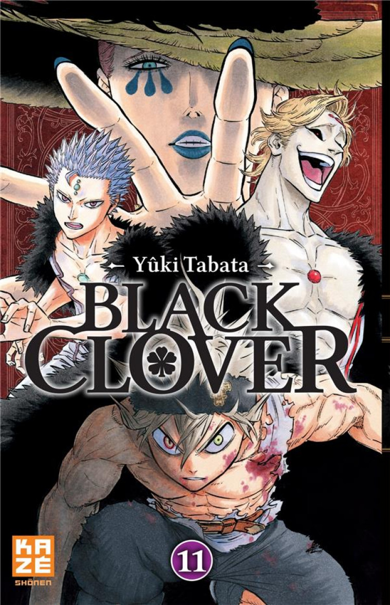 BLACK CLOVER T11 - TABATA YUKI - KAZE