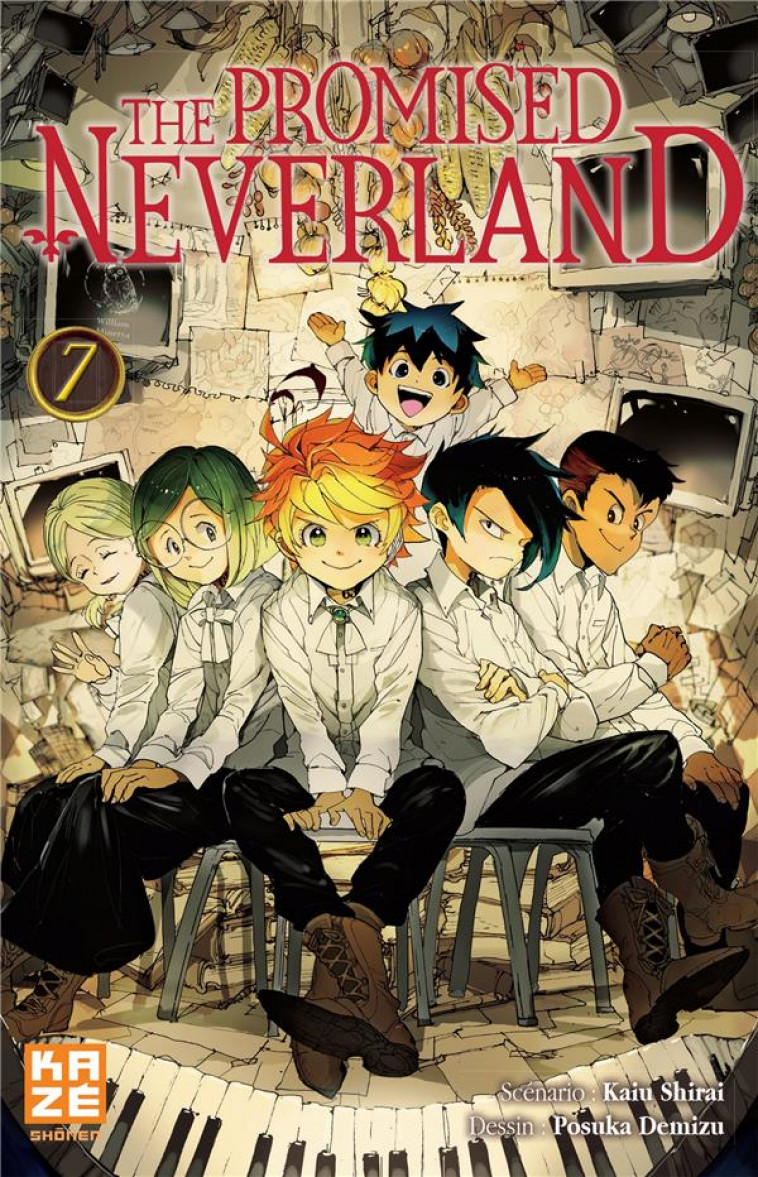 THE PROMISED NEVERLAND T07 - DEMIZU/SHIRAI - KAZE