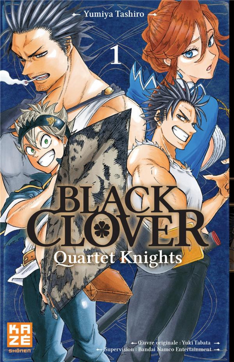 BLACK CLOVER - QUARTET KNIGHTS T01 - TASHIRO/TABATA - NC