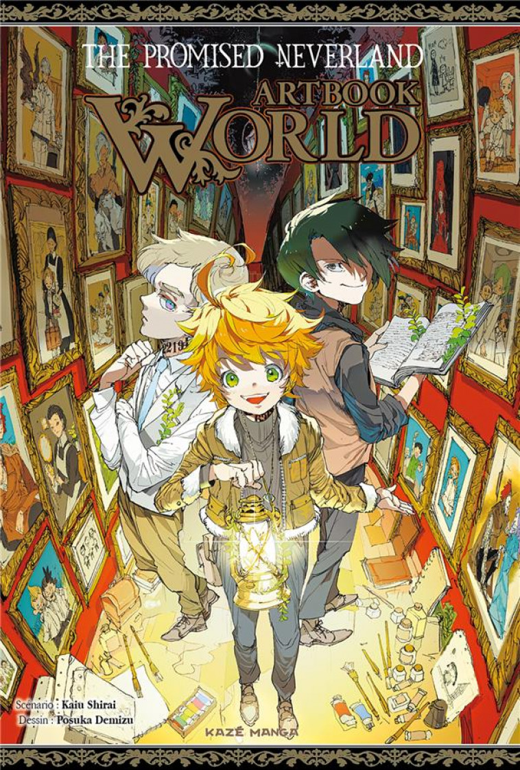 THE PROMISED NEVERLAND ARTBOOK - XXX - KAZE