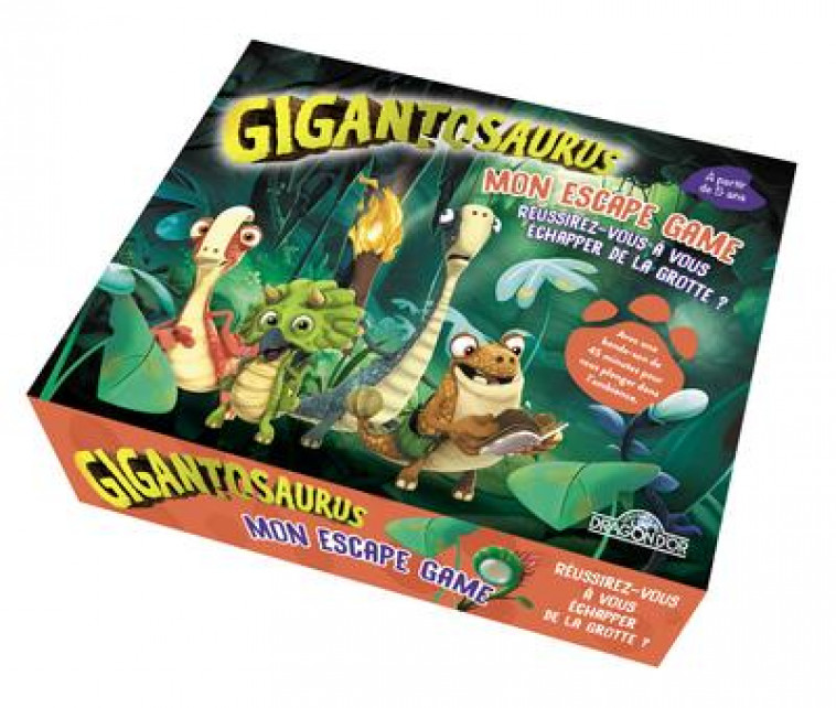 GIGANTOSAURUS - MON ESCAPE GAME - CYBERGROUP/KRIEF - NC