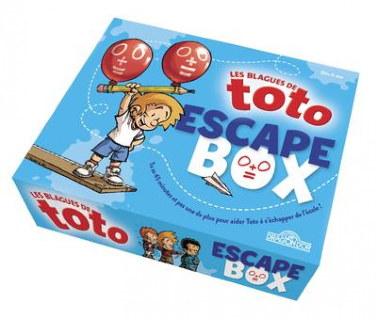 LES BLAGUES DE TOTO - MON ESCAPE BOX - DELCOURT - NC