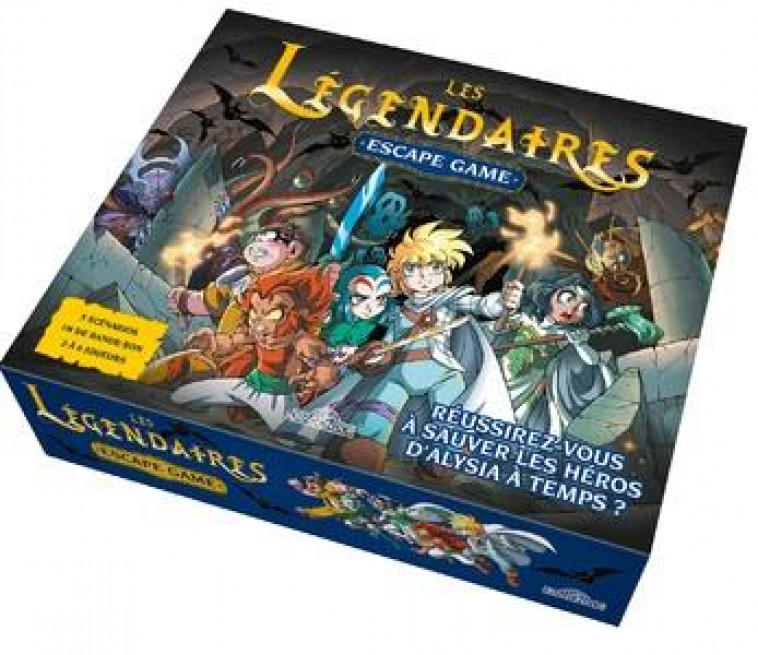 LES LEGENDAIRES ESCAPE GAME - DELCOURT - NC