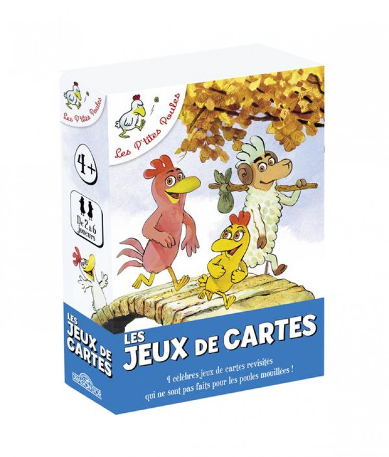 LES P-TITES POULES - LES JEUX DE CARTES - LES P-TITES POULES - NC