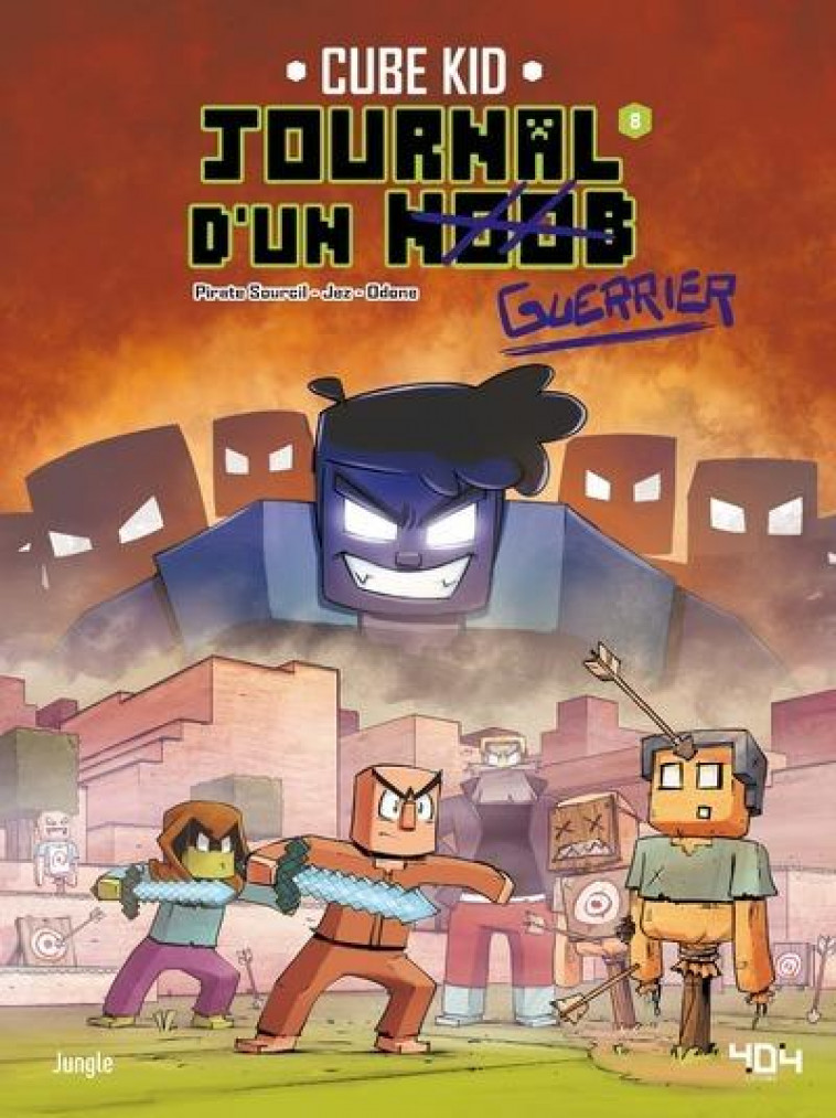 JOURNAL D-UN NOOB - TOME 8 HEROBRINE, NOUS VOILA ! - SOURCIL/JEZ - CASTERMAN