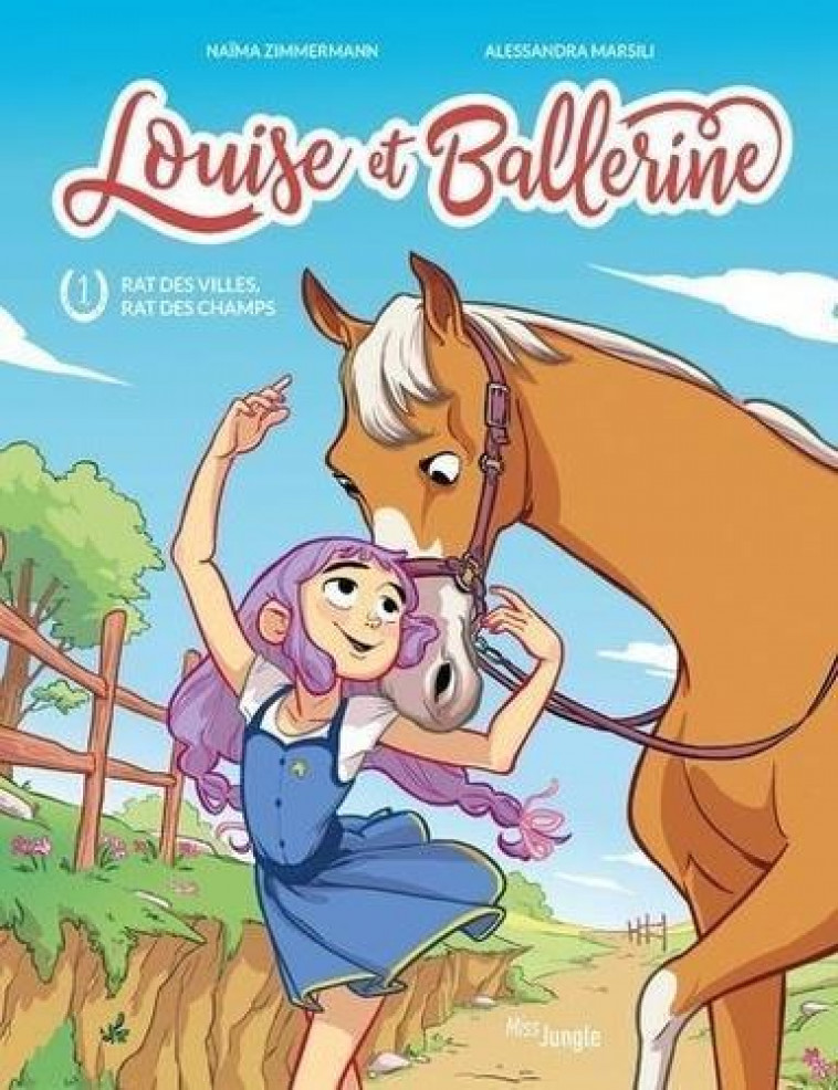 LOUISE ET BALLERINE - OP PETIT PRIX 2023 - TOME 1 - ZIMMERMANN/MARSILI - CASTERMAN