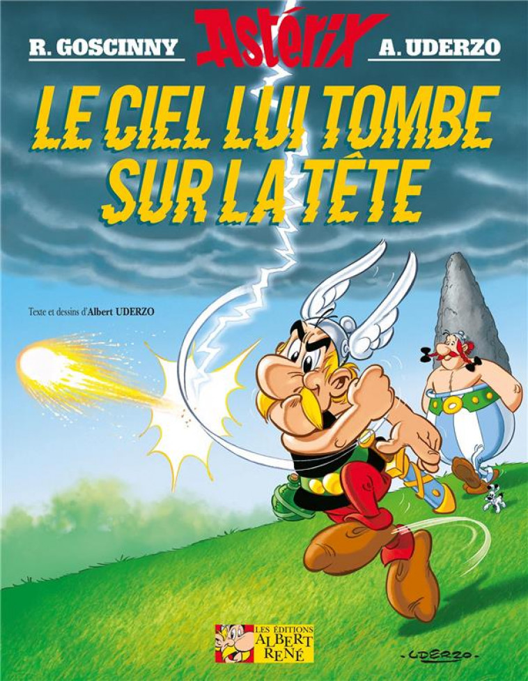 ASTERIX - T33 - ASTERIX - LE CIEL LUI TOMBE SUR LA TETE - N 33 - GOSCINNY/UDERZO - Albert René (Editions)