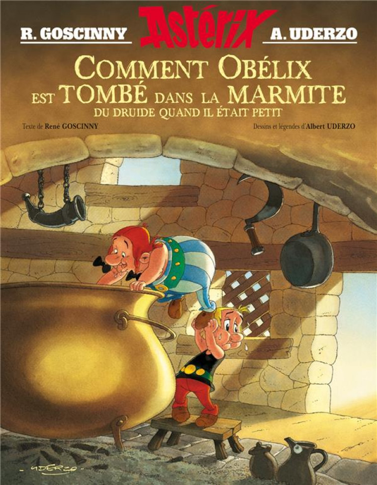 ASTERIX - HORS COL. - ALBUM ILLUSTRE - COMMENT OBELIX EST TOMBE DANS LA MARMITE QUAND IL ETAIT PETIT - GOSCINNY/UDERZO - Albert René (Editions)