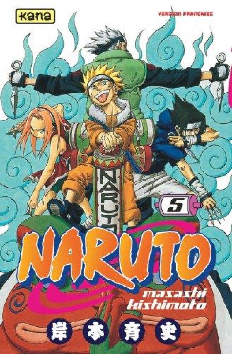 NARUTO - TOME 5 - MASASHI KISHIMOTO - DARGAUD