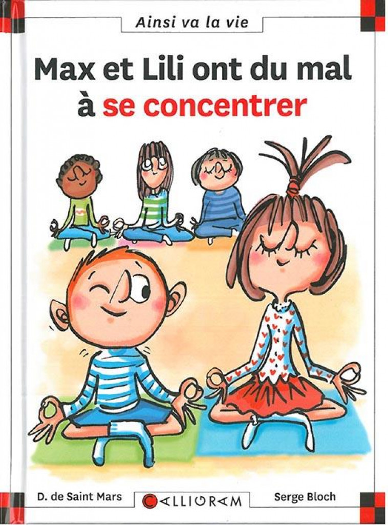 N 115 MAX ET LILI ONT DU MAL A SE CONCENTRER - SAINT MARS (DE) D. - CALLIGRAM